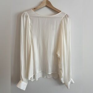 ANTHROPOLOGIE puff sleeve top